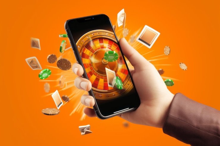 extrawd mobile app interface showing slot tournaments and live casino access